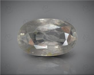 Natural Unheated & Untreated Certified White Sapphire  2.31 carats - DIN 89183